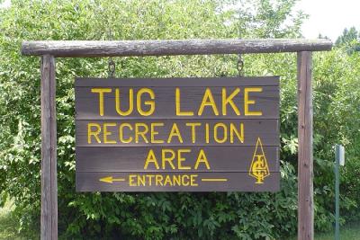 Tug Lake Sign