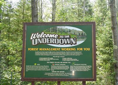 Underdown Sign