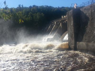 Grandfather Falls Dam